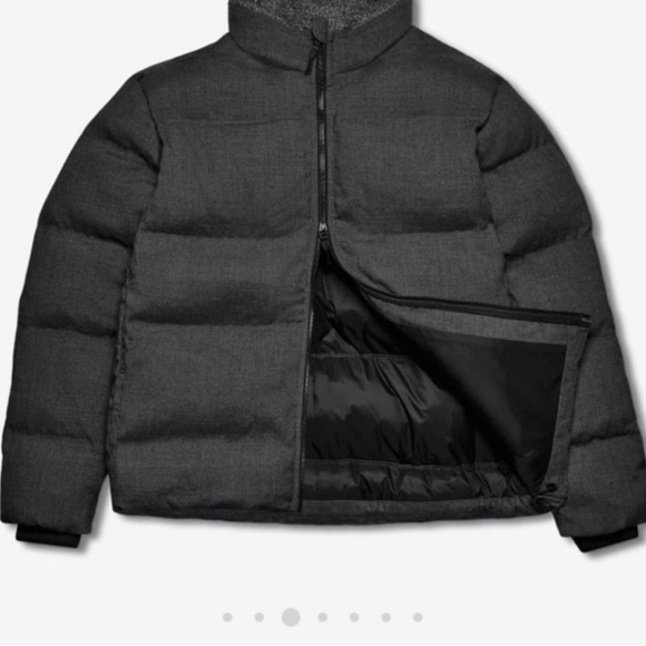 AllBirds Puffer Jacket Charcoal Size Medium NWT - Picture 2 of 2